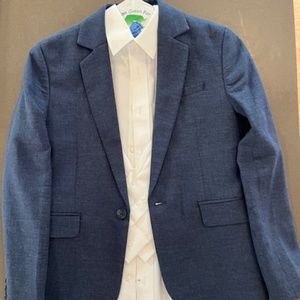 H&M BOYS SUIT & NORDSTROM DRESS SHIRT - SZ. 10